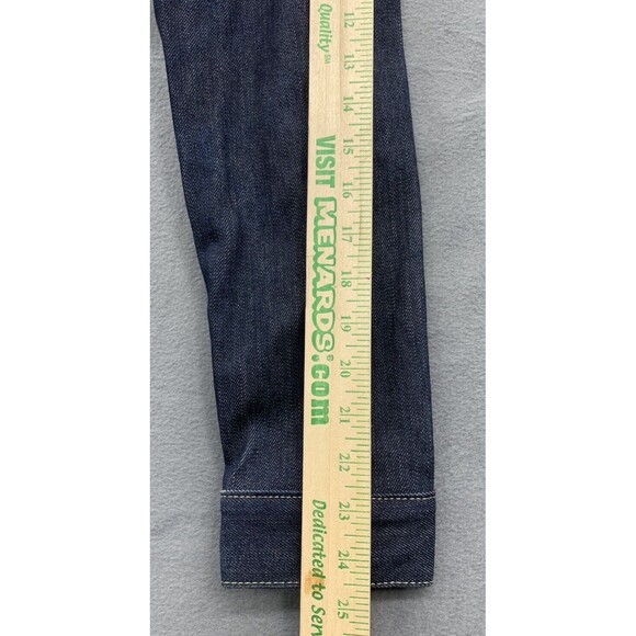 Levi's Trucker Denim Jean Jacket Dark Indigo Blue Men’s - Picture 9 of 16